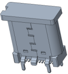 USB3.1，REC,24PIN,立式,SMT