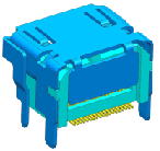 HDMI A/F 板端   PIN 数 19