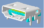  HDMI 2.1板上型H=6.2mm